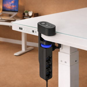 PowerClamp – Desk Mounted Power Strip with USB